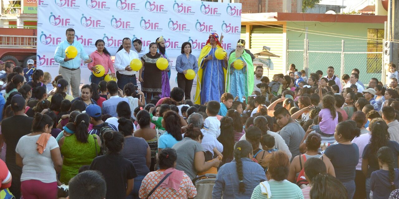 Llegan las Sonrisas a la Colonia Antorchista: Tuxpan
