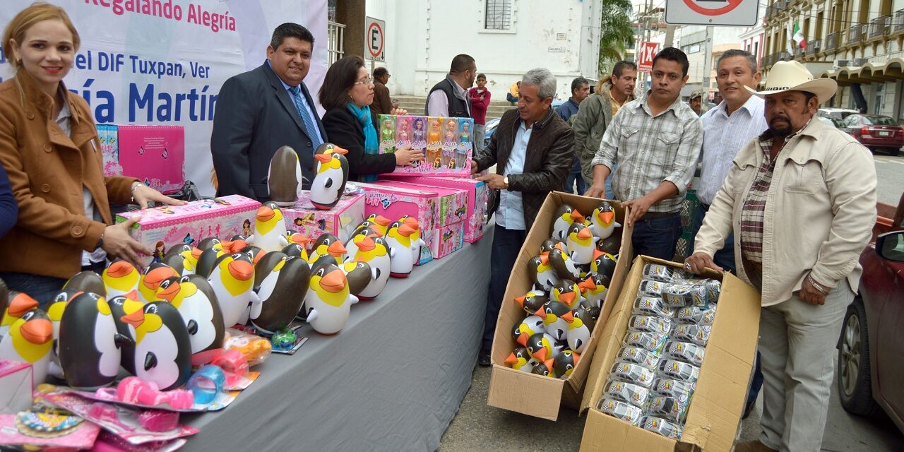 Agradece Presidenta del DIF apoyo total al Juguetón 2018: Tuxpan