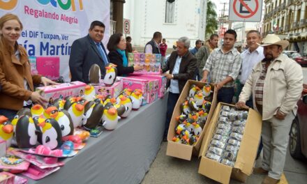 Agradece Presidenta del DIF apoyo total al Juguetón 2018: Tuxpan