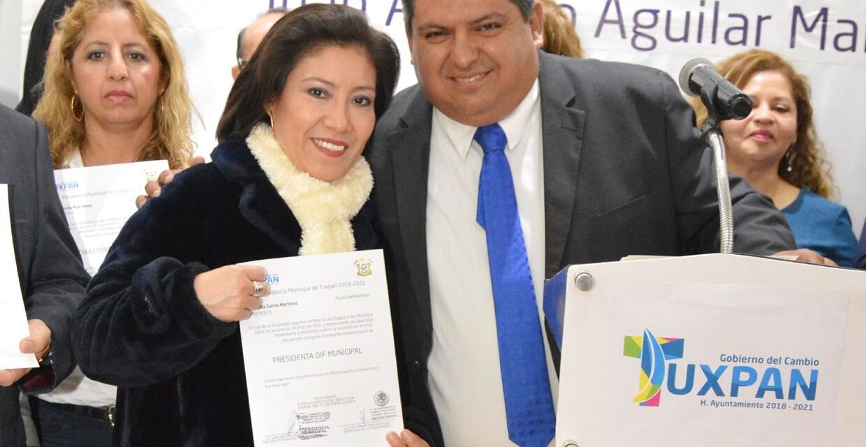 Rinde Protesta la Presidenta del DIF Municipal: Tuxpan