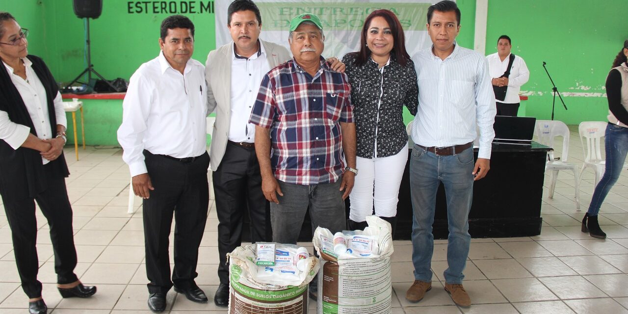 Reciben productores apoyos para el campo: Tamiahua