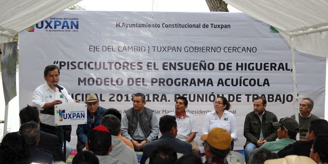 Respaldo a modelo de programa Acuícola 2018:Tuxpan