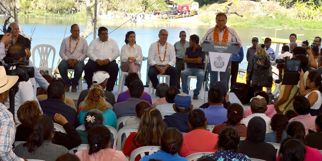 Arranca construcción de Puente Ojite con una inversión de 140 millones de pesos: Tuxpan