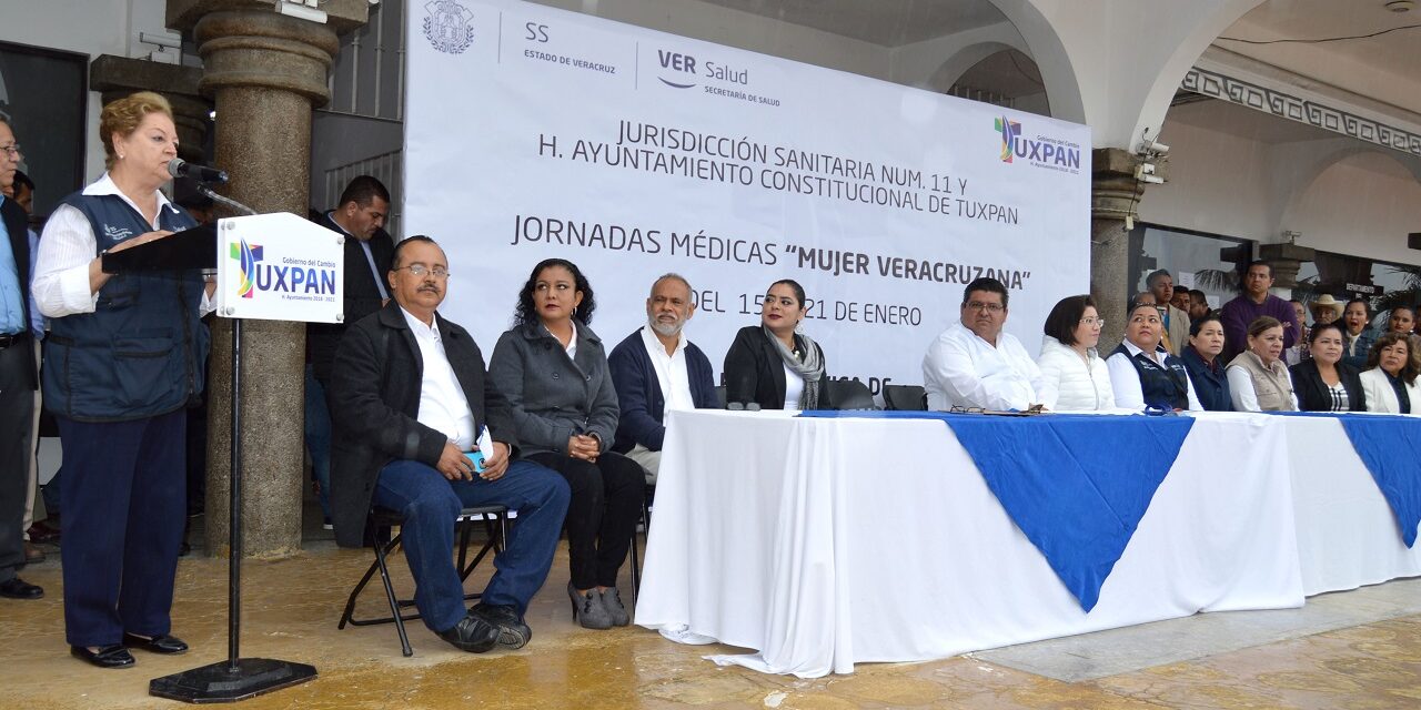 Inician Jornadas Médicas “Mujer Veracruzana”: Tuxpan