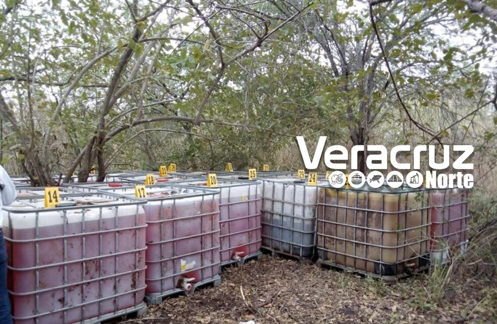 PGR asegura más de 32 mil litros de ‘huachicol’ en el puerto de Veracruz y Pánuco
