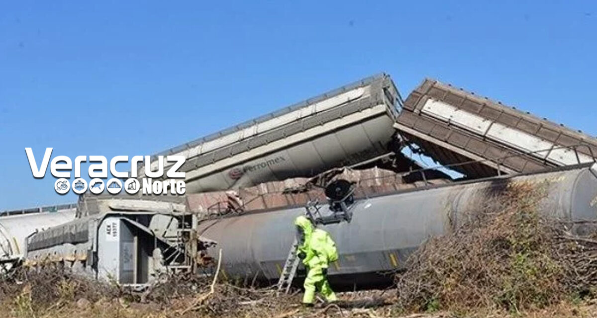 Descarrilamiento en el estado de Aguascalientes no fue derivado de un choque entre dos trenes