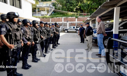 Filtro antidoping a Policías Municipales en Tuxpan
