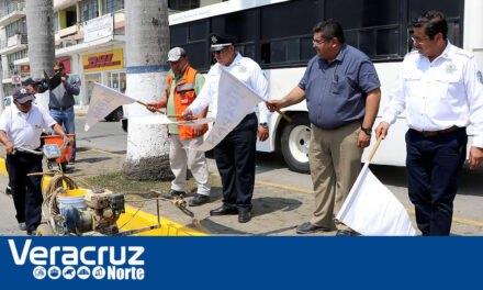 Comienzan trabajos de balizamiento en bulevares