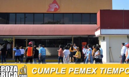 Cumple Pemex con tiempos adecuados en evacuación por emergencia