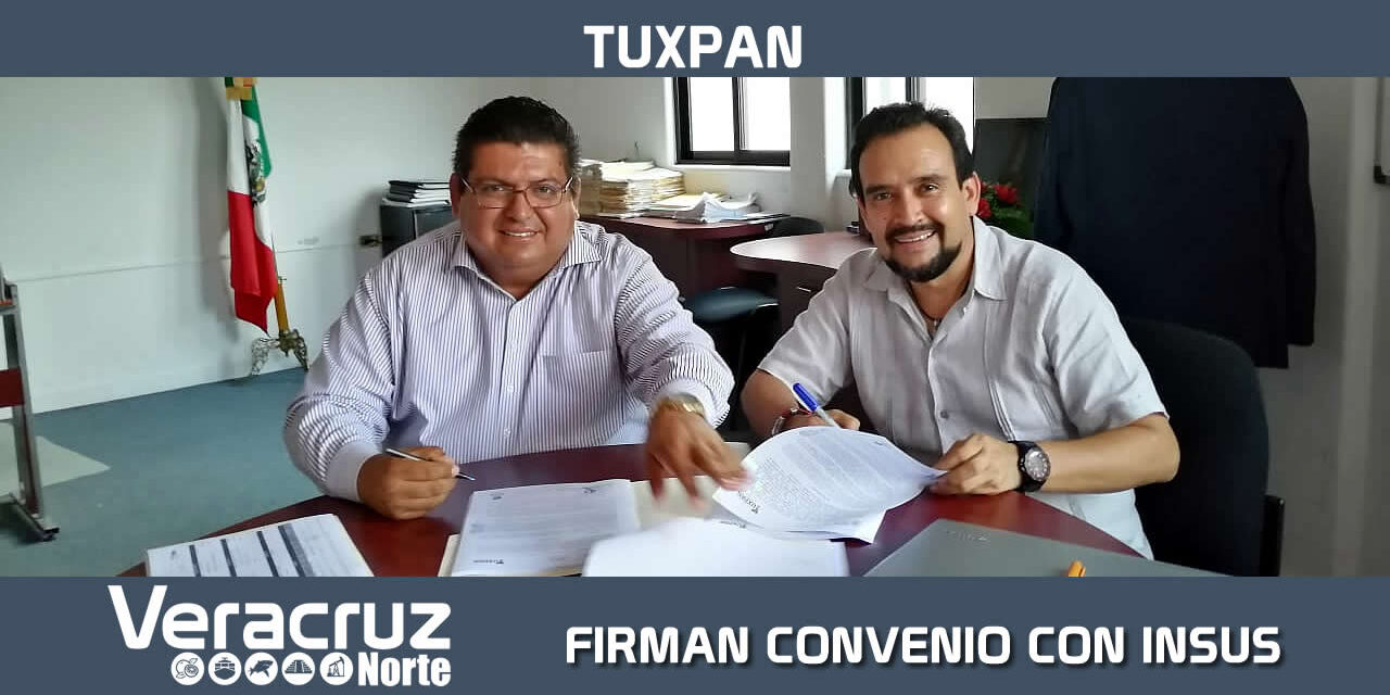 Gobierno Municipal e INSUS firman importante convenio