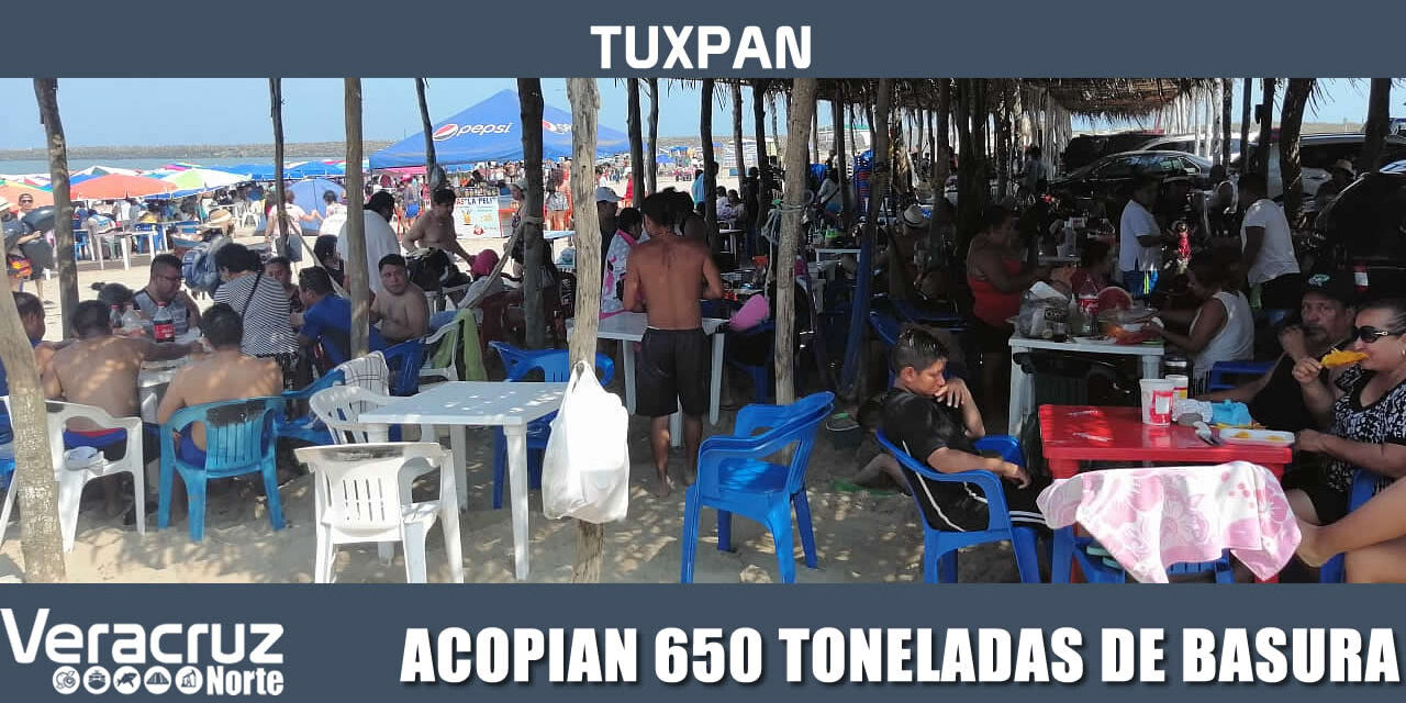 LIMPIA PÚBLICA ACOPIA 650 TONELADAS DE BASURA EN SEMANA SANTA