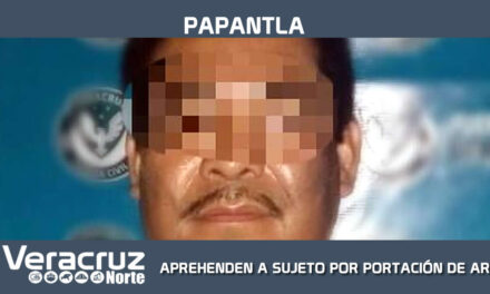 APREHENDE SSP A UN SUJETO POR PORTACIÓN ILEGAL DE ARMAS