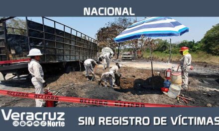 PEMEX CONTROLA INCENDIO POR TOMA CLANDESTINA
