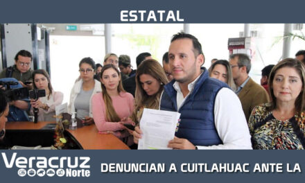 DENUNCIAN A CUITLAHUAC ANTE LA FGE