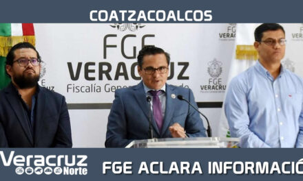 ACLARA FGE INFORMACIÓN SOBRE ANTERIORES DETENCIONES DE RENATO «N»