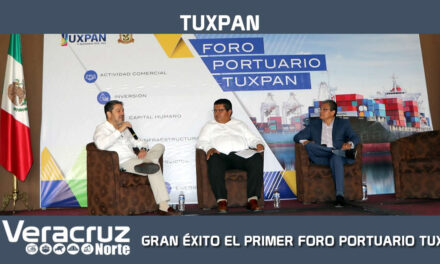 GRAN ÉXITO EL PRIMER FORO PORTUARIO TUXPAN