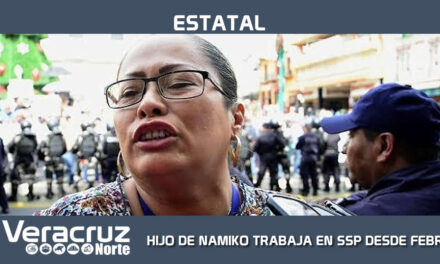 HIJO DE NAMIKO TRABAJA EN SSP DESDE FEBRERO