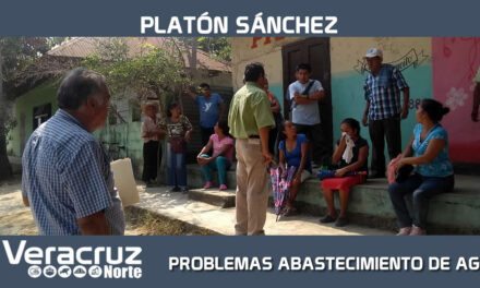 PROBLEMAS CON ABASTECIMIENTO DE AGUA A LA POBLACIÓN