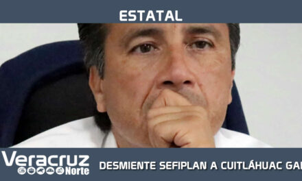 DESMIENTE SEFIPLAN A CUITLÁHUAC GARCÍA