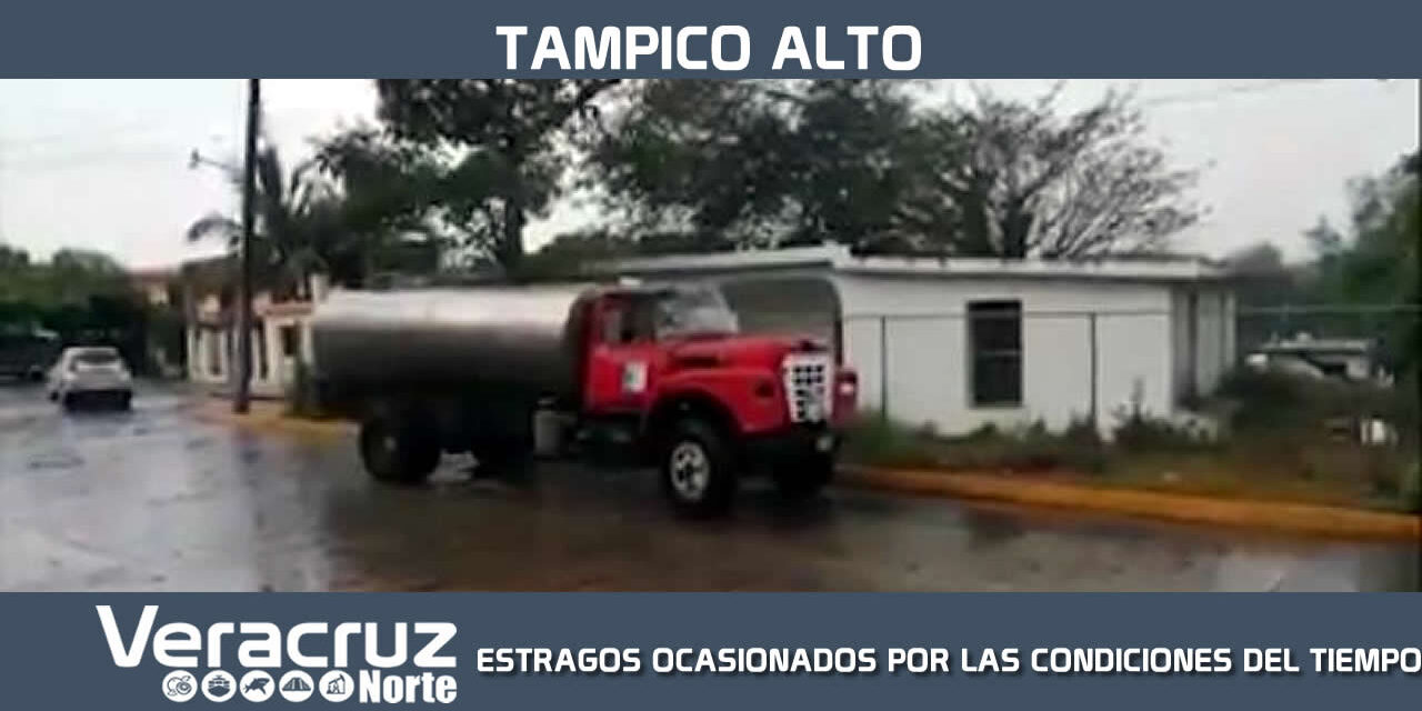 ESTRAGOS OCASIONADOS POR LAS CONDICIONES DEL TIEMPO
