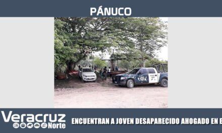 ENCUENTRAN A JOVEN DESAPARECIDO AHOGADO EN EL RÍO
