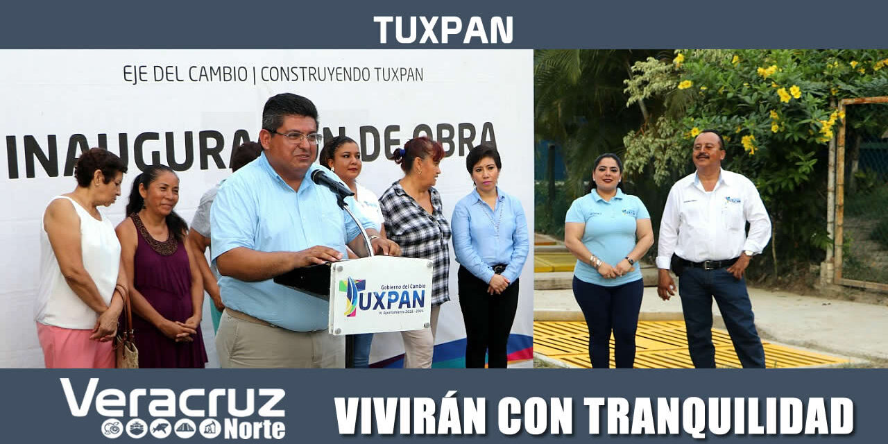 VIVIRÁN CON TRANQUILIDAD EN LA COLONIA LOS MANGOS