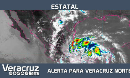 ALERTA COMISIÓN NACIONAL DEL AGUA PARA VERACRUZ NORTE