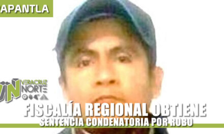 OBTIENE FISCALÍA REGIONAL SENTENCIA CONDENATORIA POR ROBO