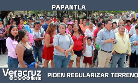 Familias de la Colonia Margarita Morán Véliz de Papantla buscan certeza jurídica para su patrimonio