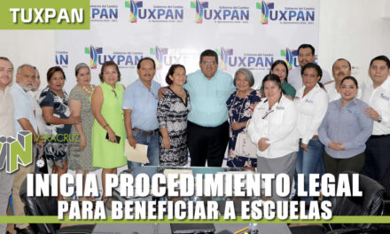 INICIA PROCEDIMIENTO LEGAL PARA BENEFICIAR A ESCUELAS