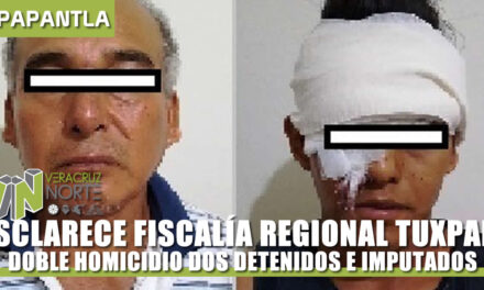 ESCLARECE FISCALÍA REGIONAL DOBLE HOMICIDIO