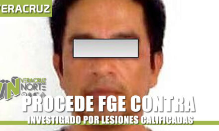 PROCEDE FGE CONTRA INVESTIGADO POR LESIONES
