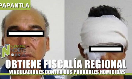 OBTIENE FISCALÍA REGIONAL VINCULACIONES A PROCESO