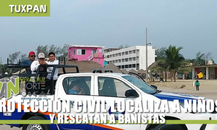 PROTECCIÓN CIVIL LOCALIZA A NIÑOS Y RESCATAN A BAÑISTAS
