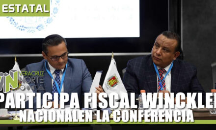 PARTICIPA FISCAL WINCKLER EN LA CONFERENCIA NACIONAL