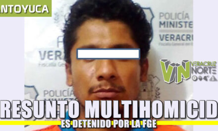 Detienen a presunto MULTIHOMICIDA