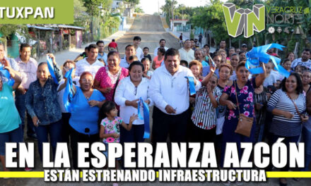 Estrenan Infraestructura en la Colonia Esperanza