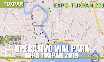 OPERATIVO VIAL PARA EXPO FERIA TUXPAN 2019