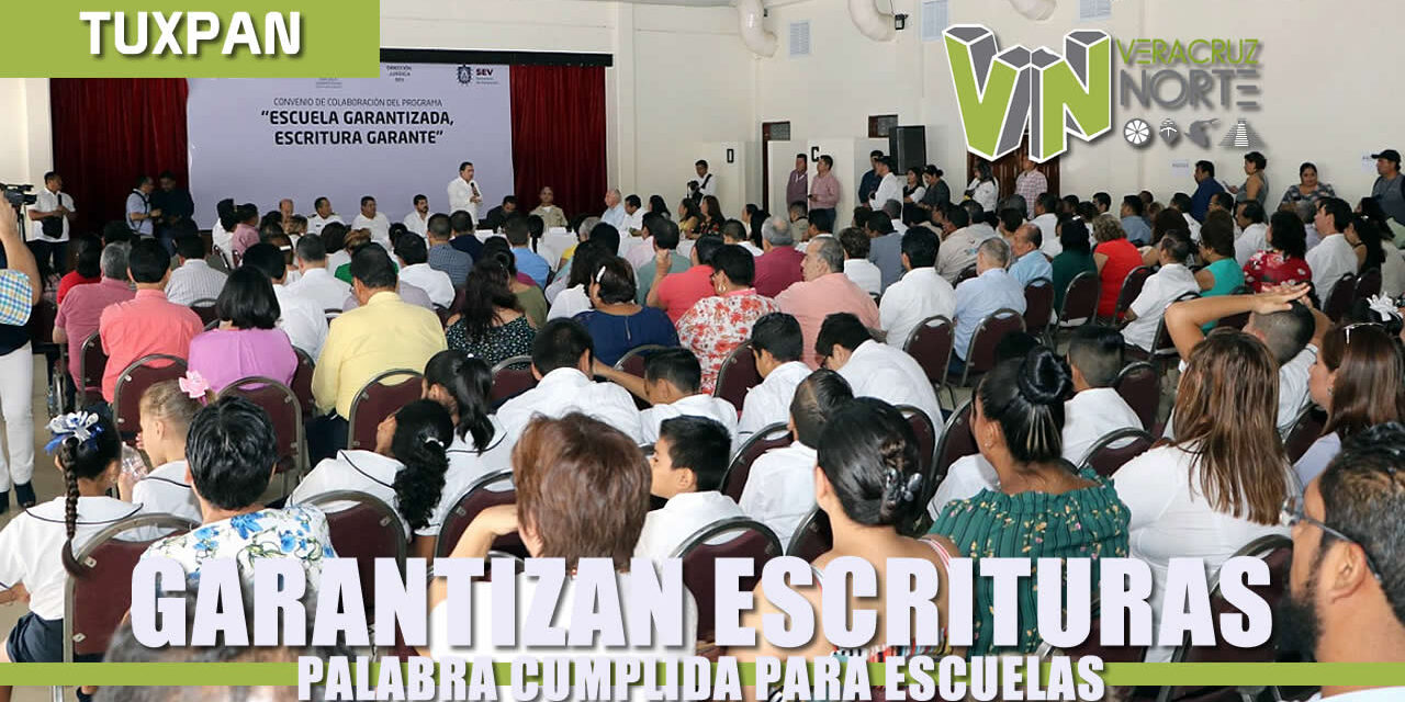 Palabra cumplida para regularizar escuelas