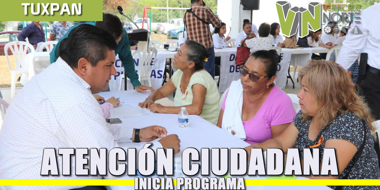 INICIA PROGRAMA DE ATENCIÓN CIUDADANA EN TU COMUNIDAD