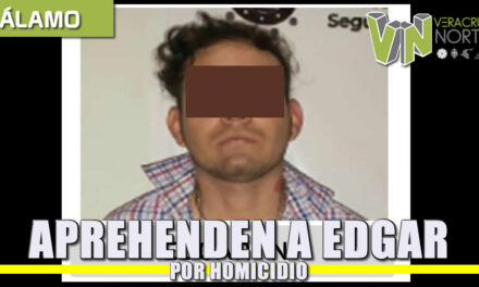 Aprehenden a Edgar «X» por Homicidio
