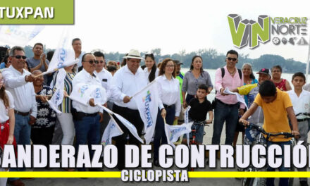 Banderazo de construcción Ciclopista
