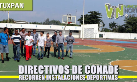 Directivos de CONADE recorren instalaciones deportivas