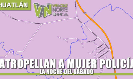 Atropellan a Mujer Policía la Noche del Sábado