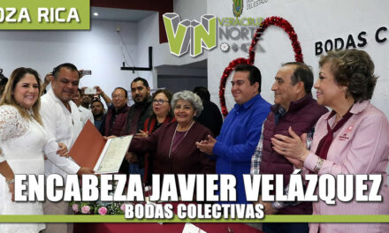 Encabeza Javier Velázquez bodas colectivas para 71 parejas.
