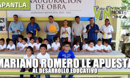 MARIANO ROMERO LE APUESTA AL DESARROLLO EDUCATIVO