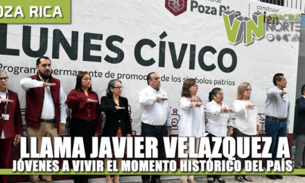 LLAMA JAVIER VELÁZQUEZ A JÓVENES A VIVIR EL MOMENTO HISTÓRICO DE LA EDUCACIÓN EN EL PAÍS