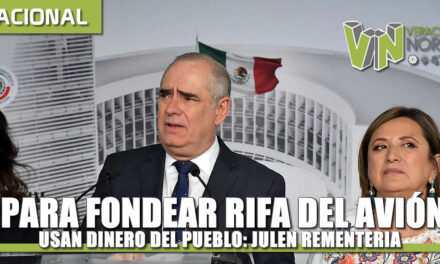 PARA FONDEAR RIFA DEL AVIÓN USAN DINERO DEL PUEBLO:  JULEN REMENTERIA
