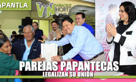 PAREJAS PAPANTECAS LEGALIZAN SU UNIÓN