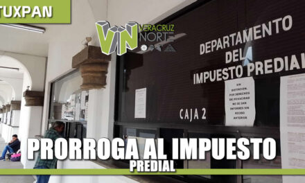 Prorroga al impuesto predial